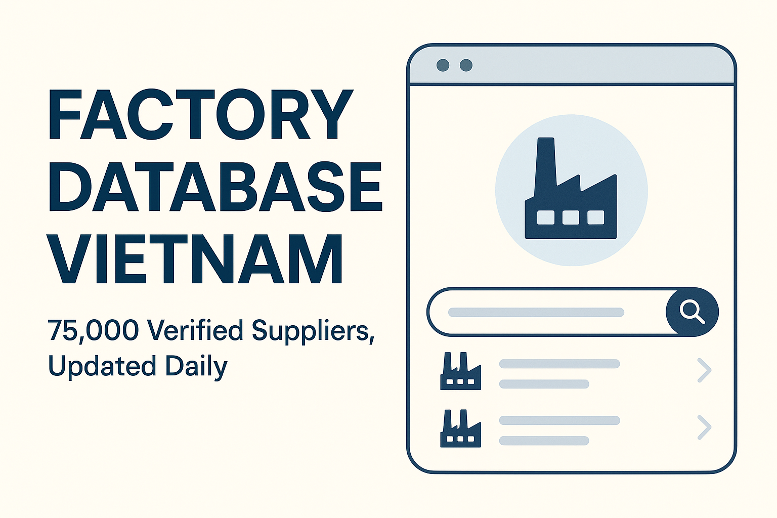 Factory Database Vietnam